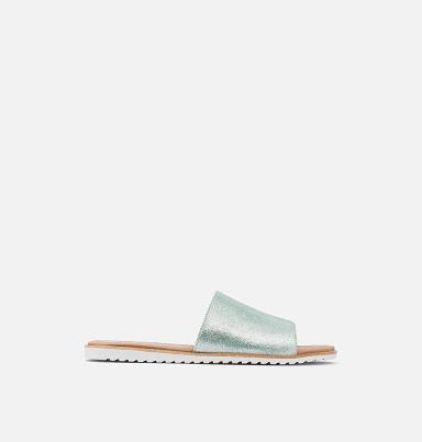 Sorel Ella Shoes UK - Womens Sandals Green (UK8602431)